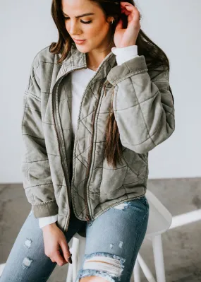 Influencer Lifestyle Quilted Jacket