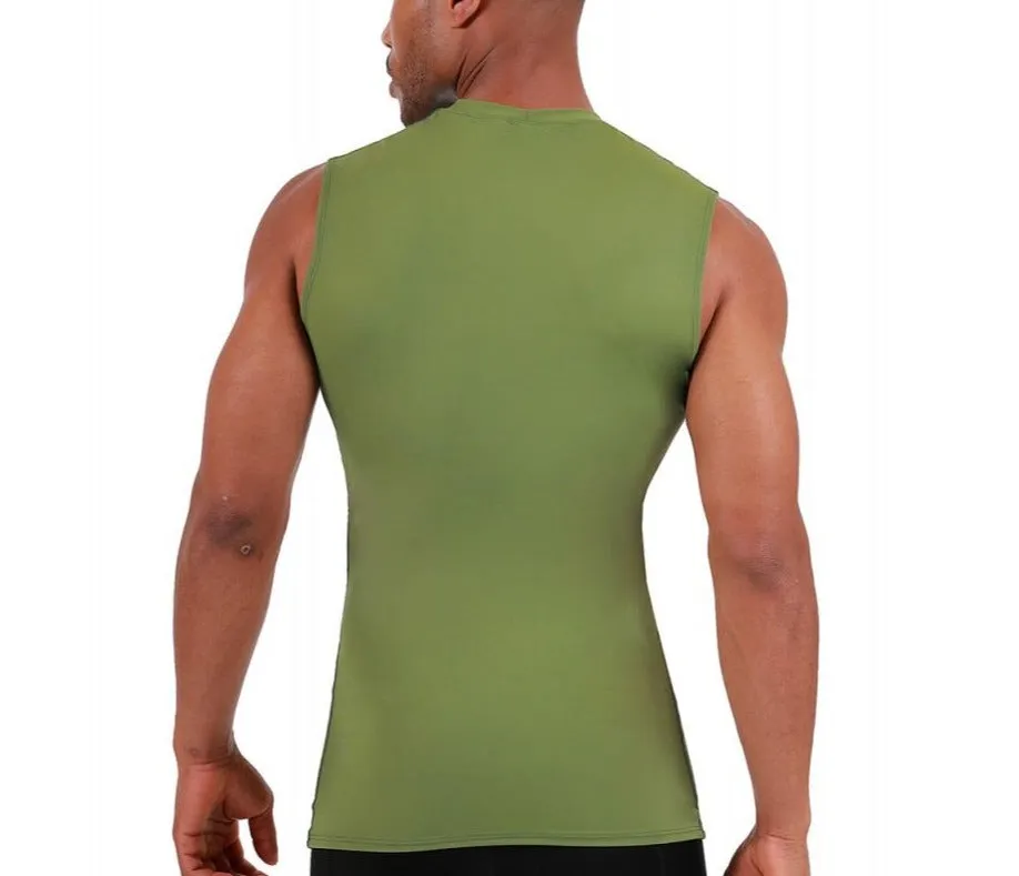 Insta Slim Big and Tall Medium Compression Sleeveless Shirt 2MAT018BT