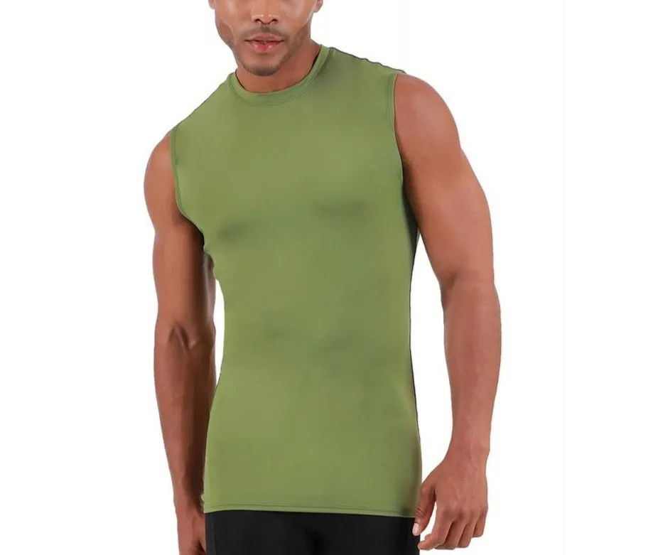 Insta Slim Big and Tall Medium Compression Sleeveless Shirt 2MAT018BT