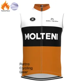 Italy MOLTENI Fleece Retro Cycling Vest