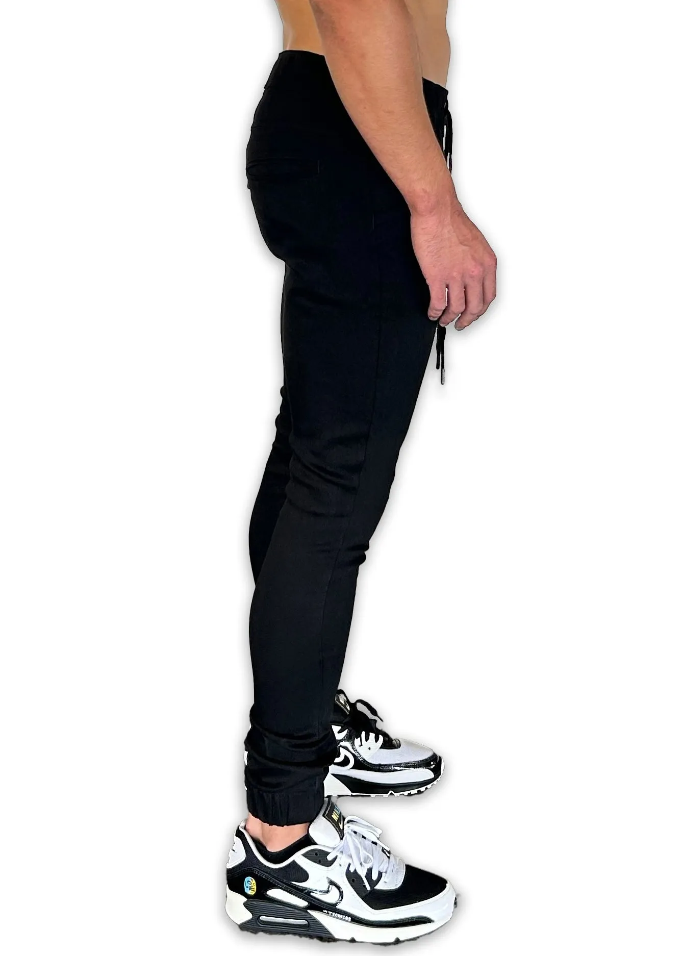 Jogger | Skinny Fit | Ash Black