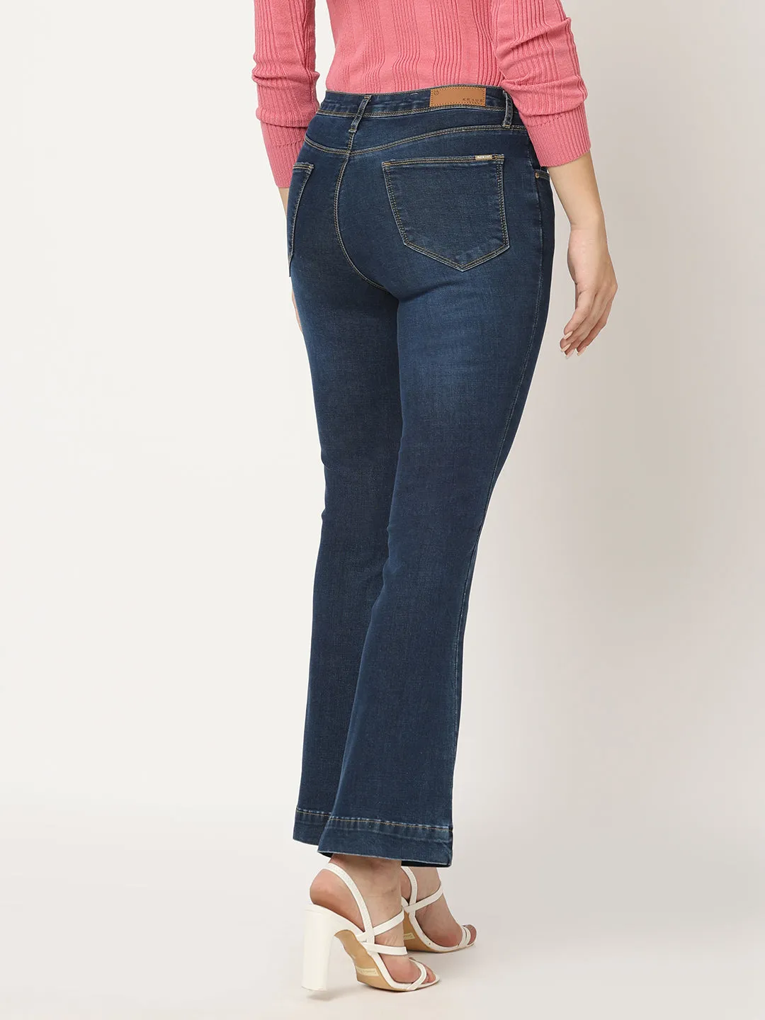 K5013 High Rise Flare Jeans