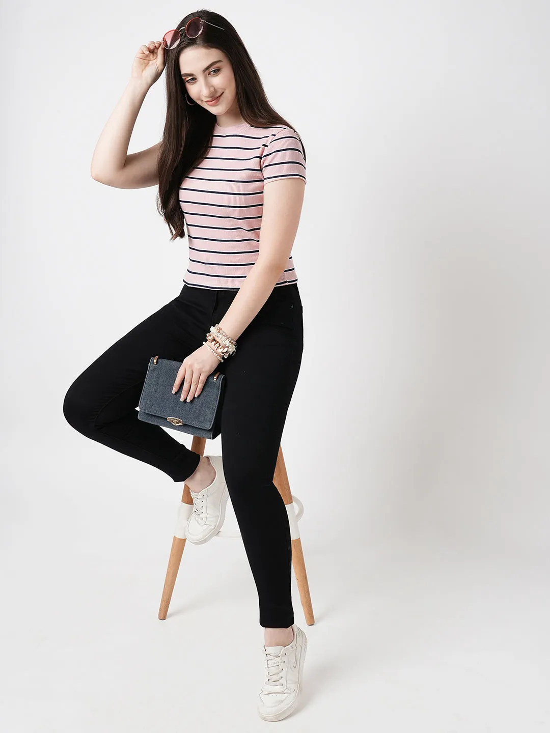 K702 High Rise Skinny Jeans