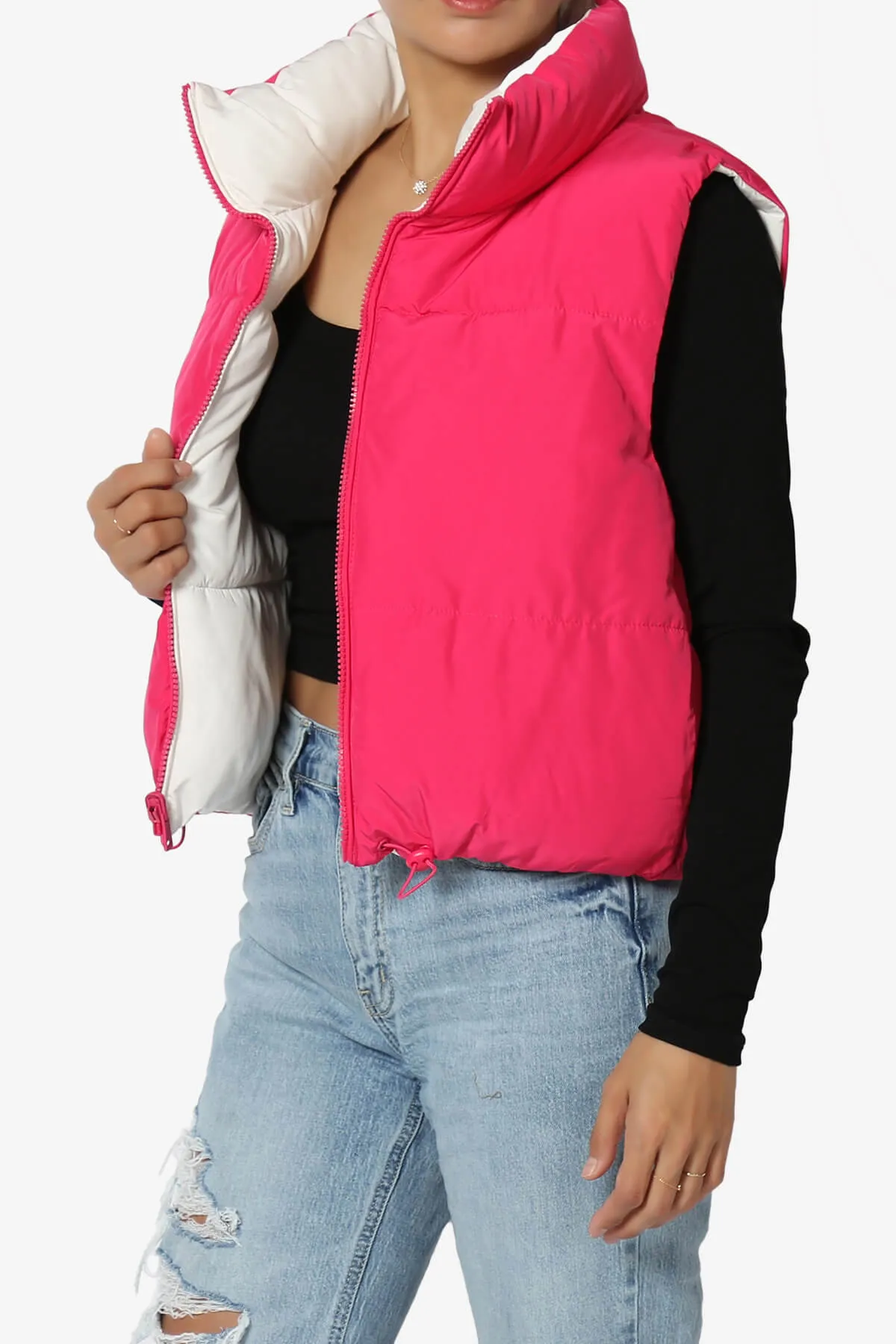 Legaci Reversible Puffer Vest