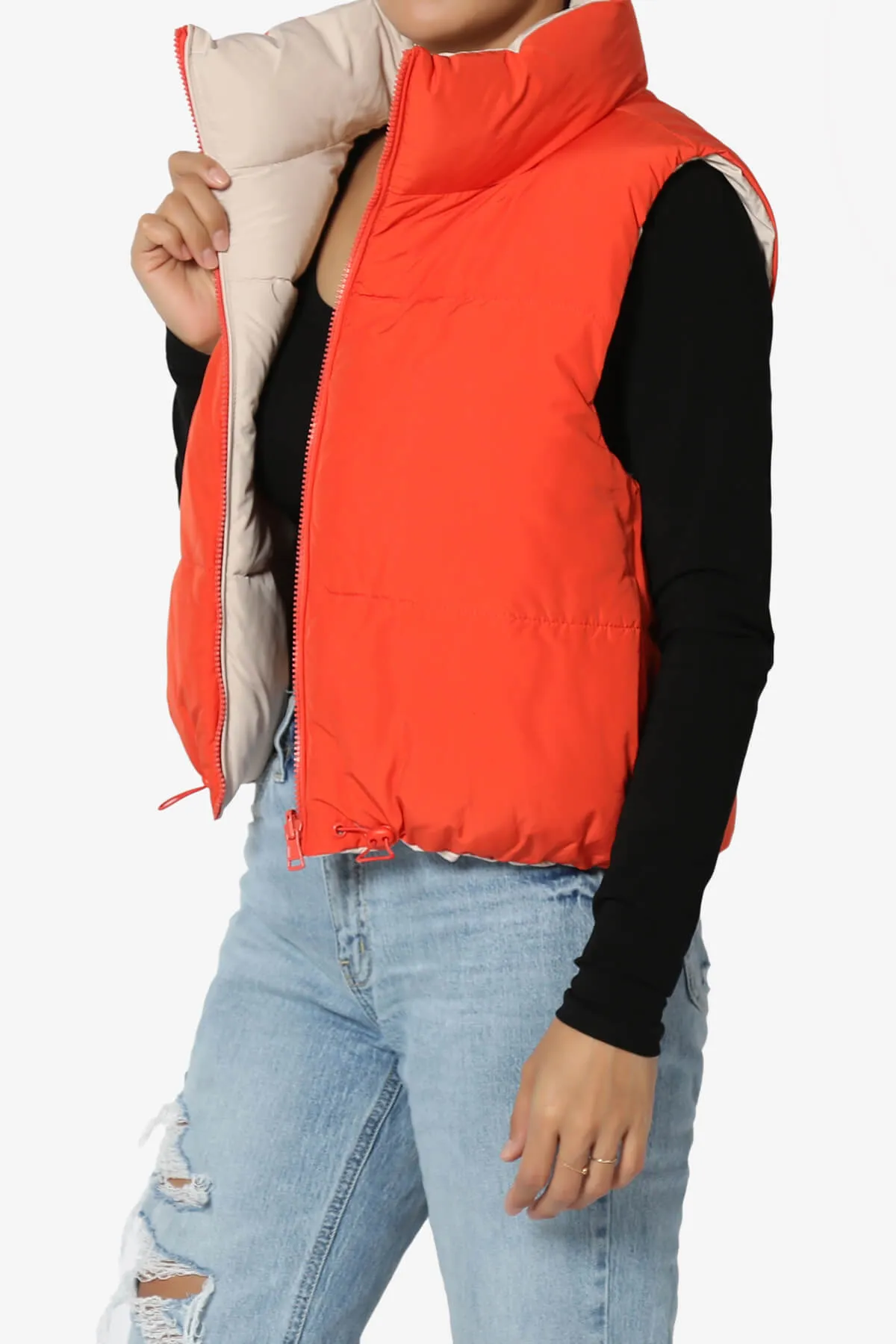 Legaci Reversible Puffer Vest