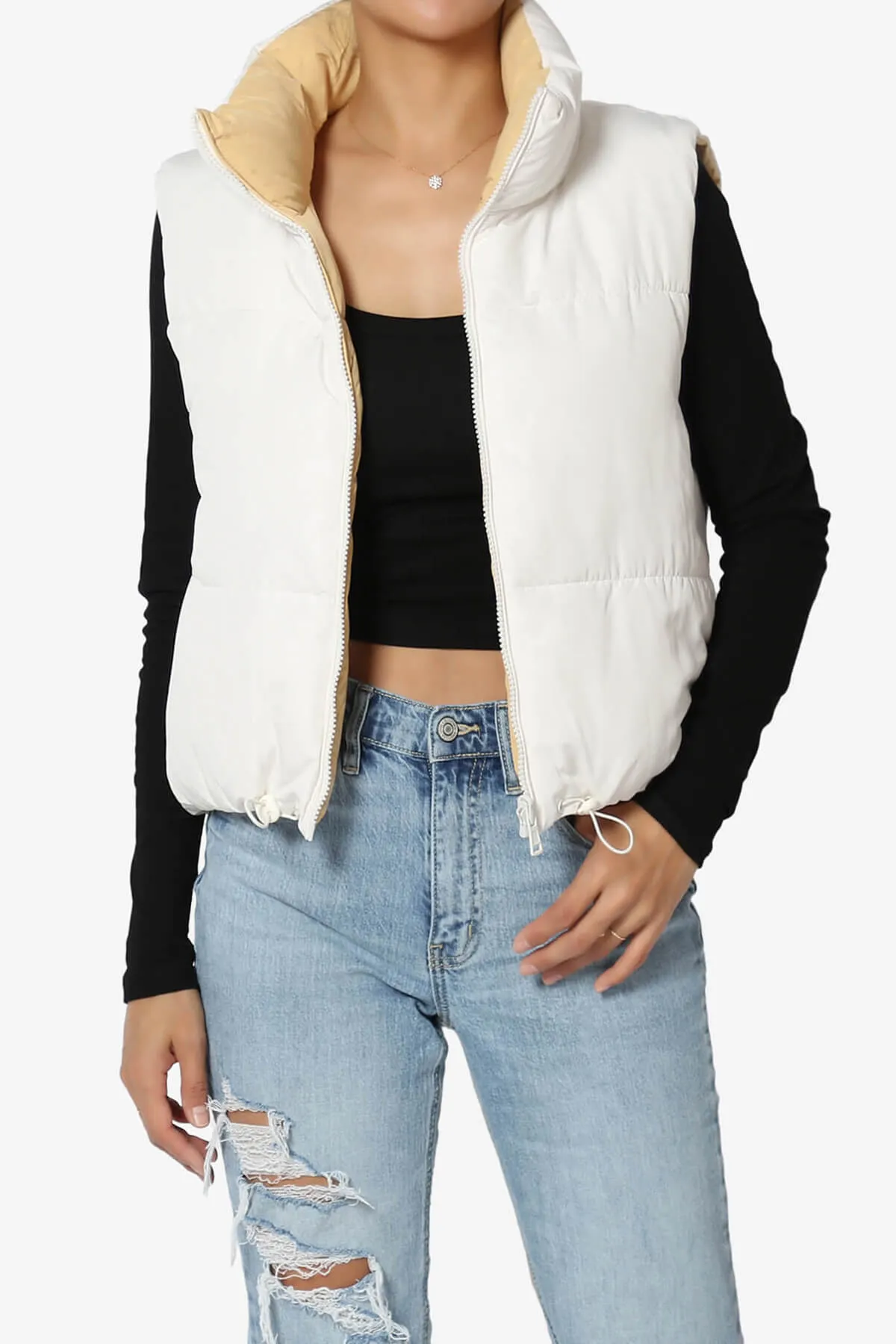 Legaci Reversible Puffer Vest