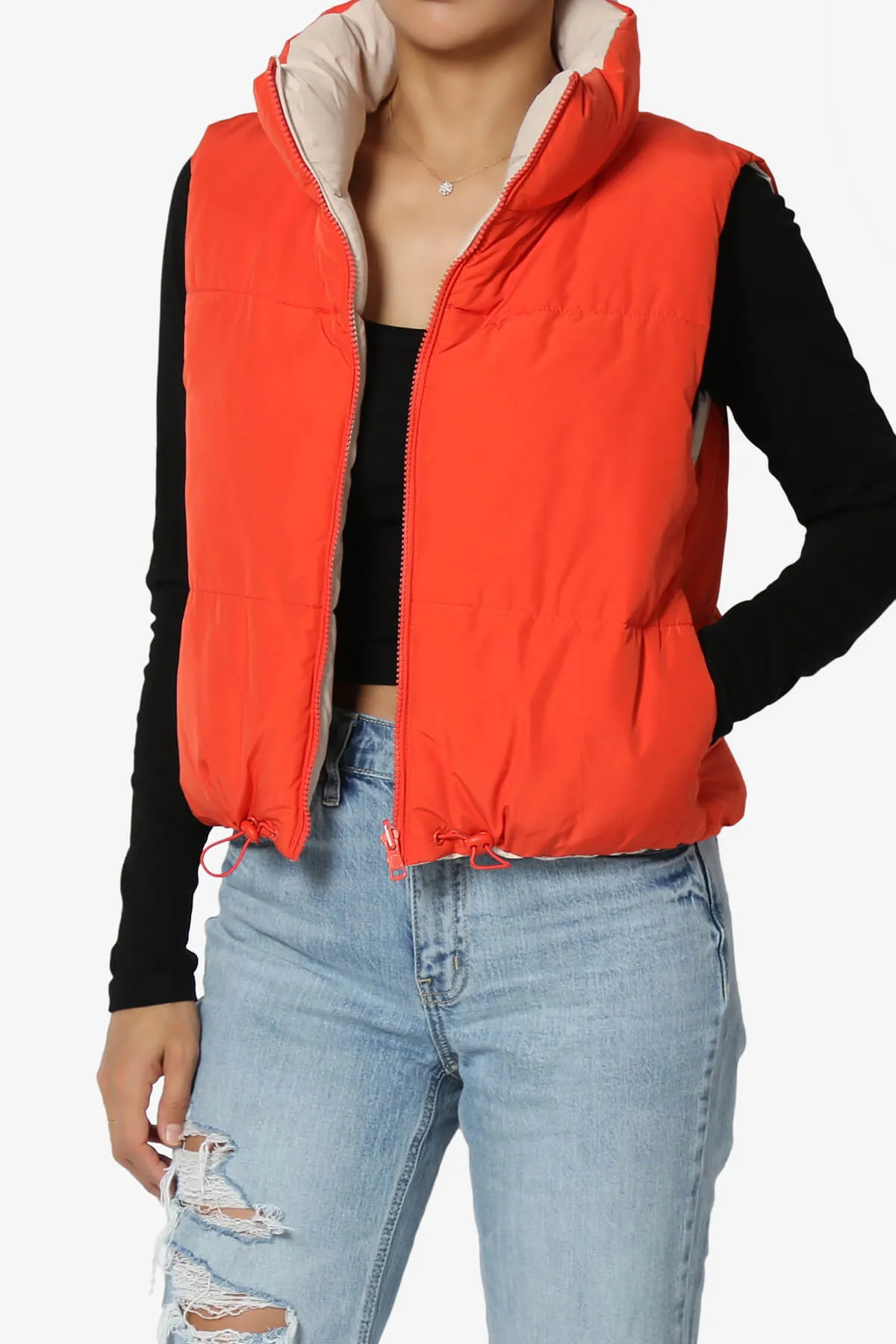 Legaci Reversible Puffer Vest