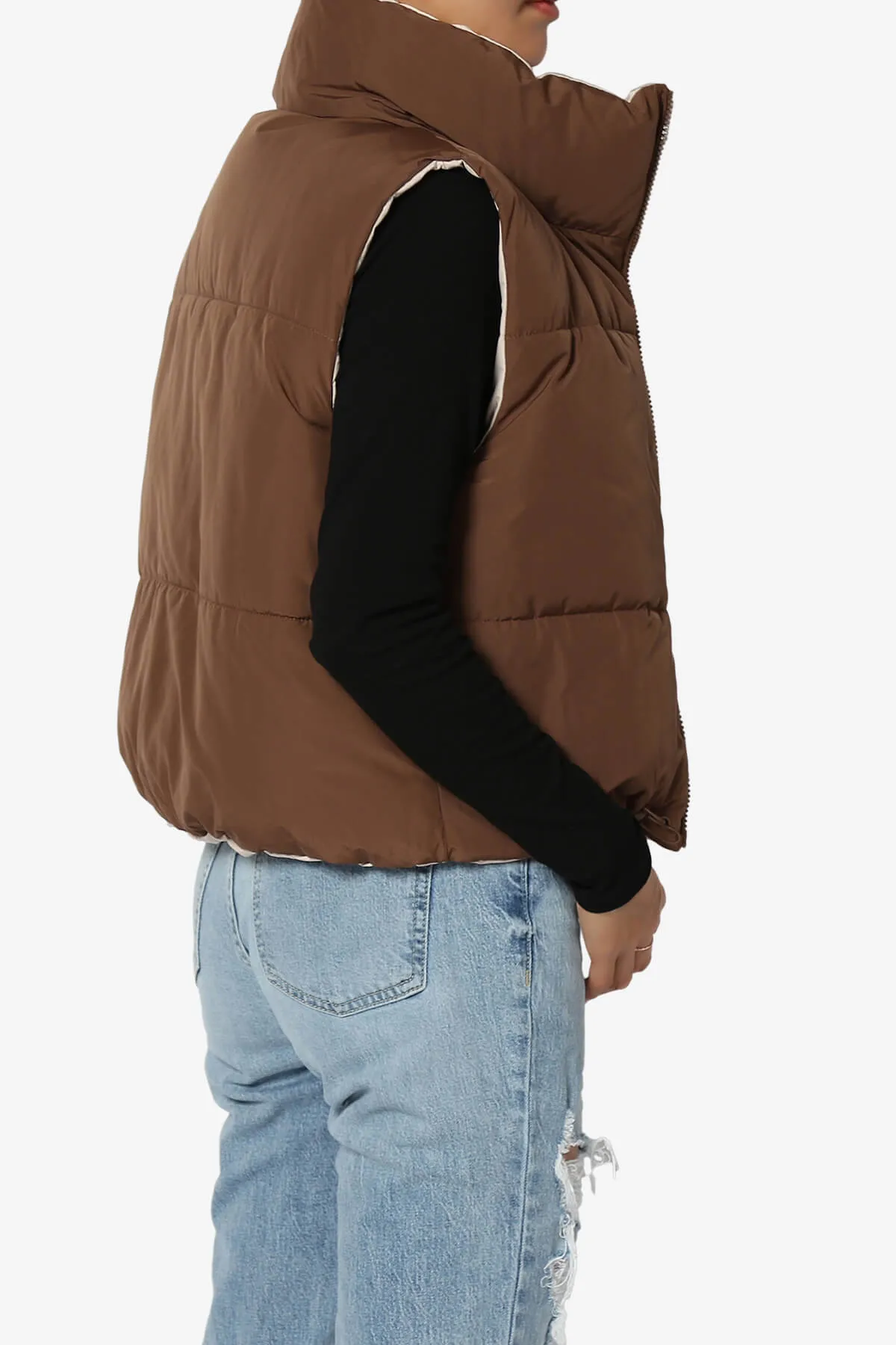 Legaci Reversible Puffer Vest