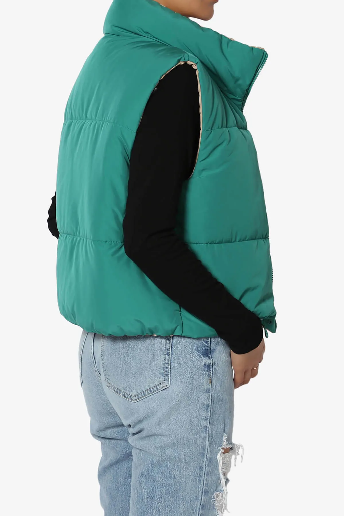 Legaci Reversible Puffer Vest