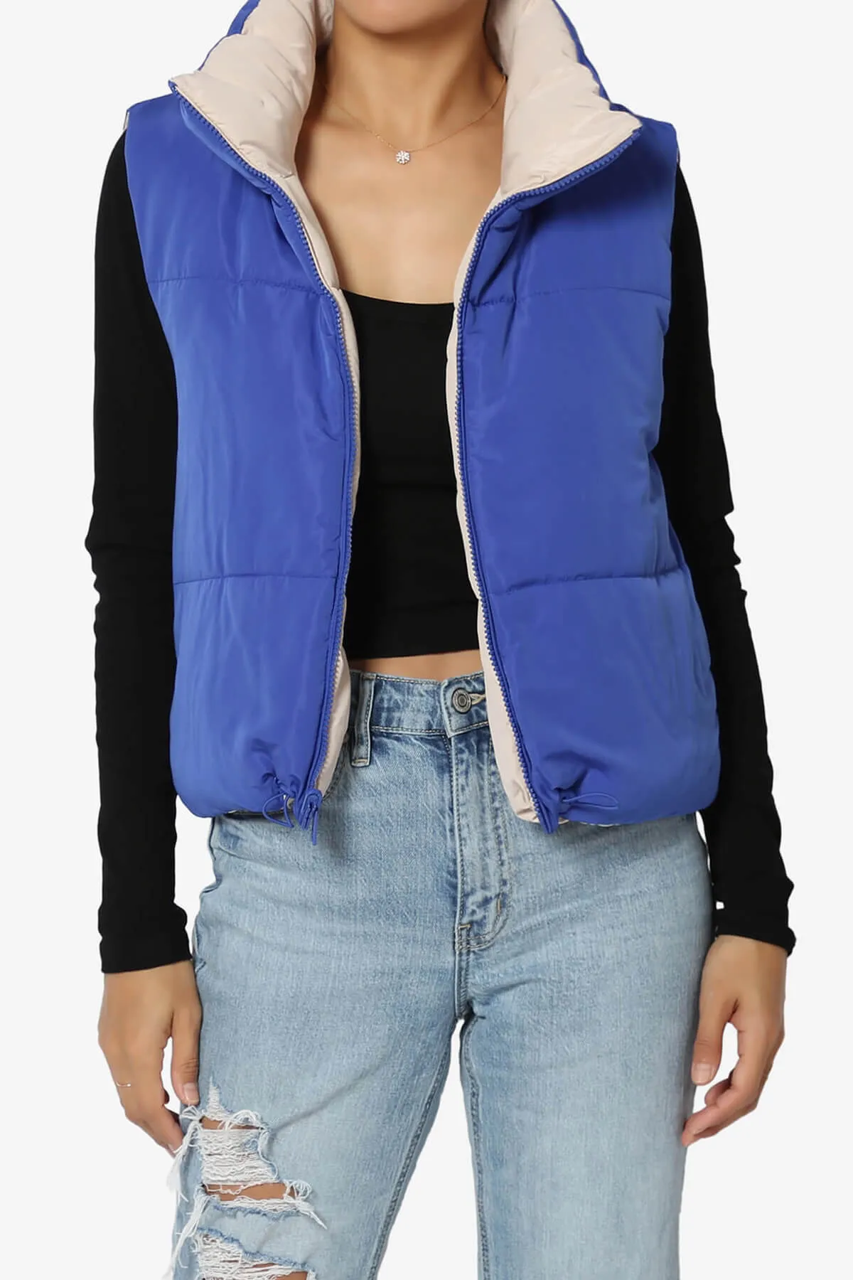 Legaci Reversible Puffer Vest