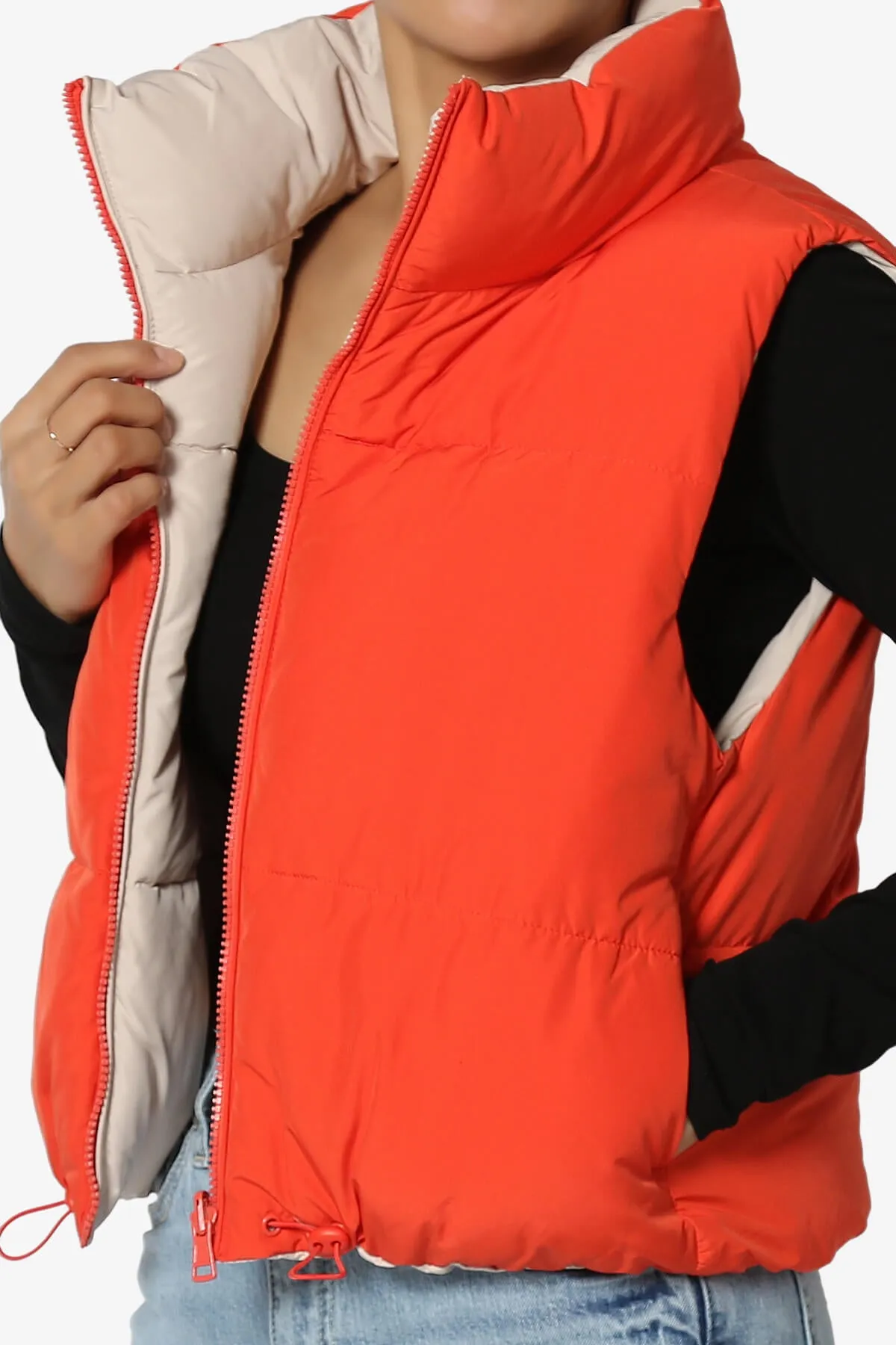 Legaci Reversible Puffer Vest