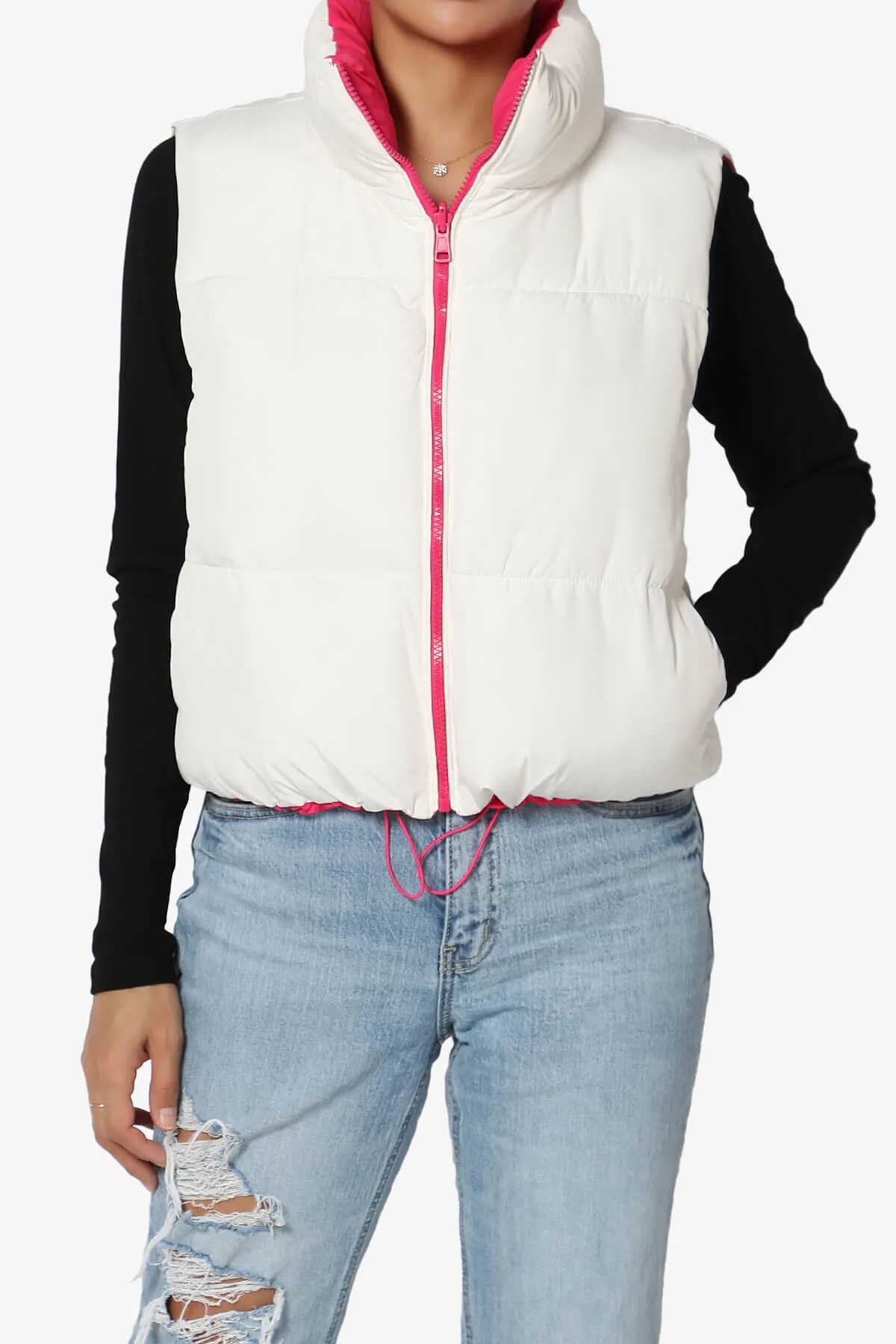 Legaci Reversible Puffer Vest