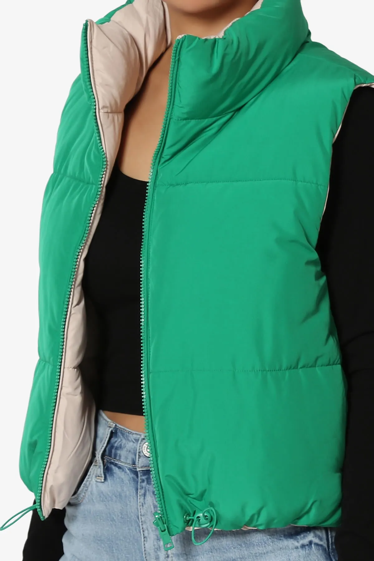 Legaci Reversible Puffer Vest