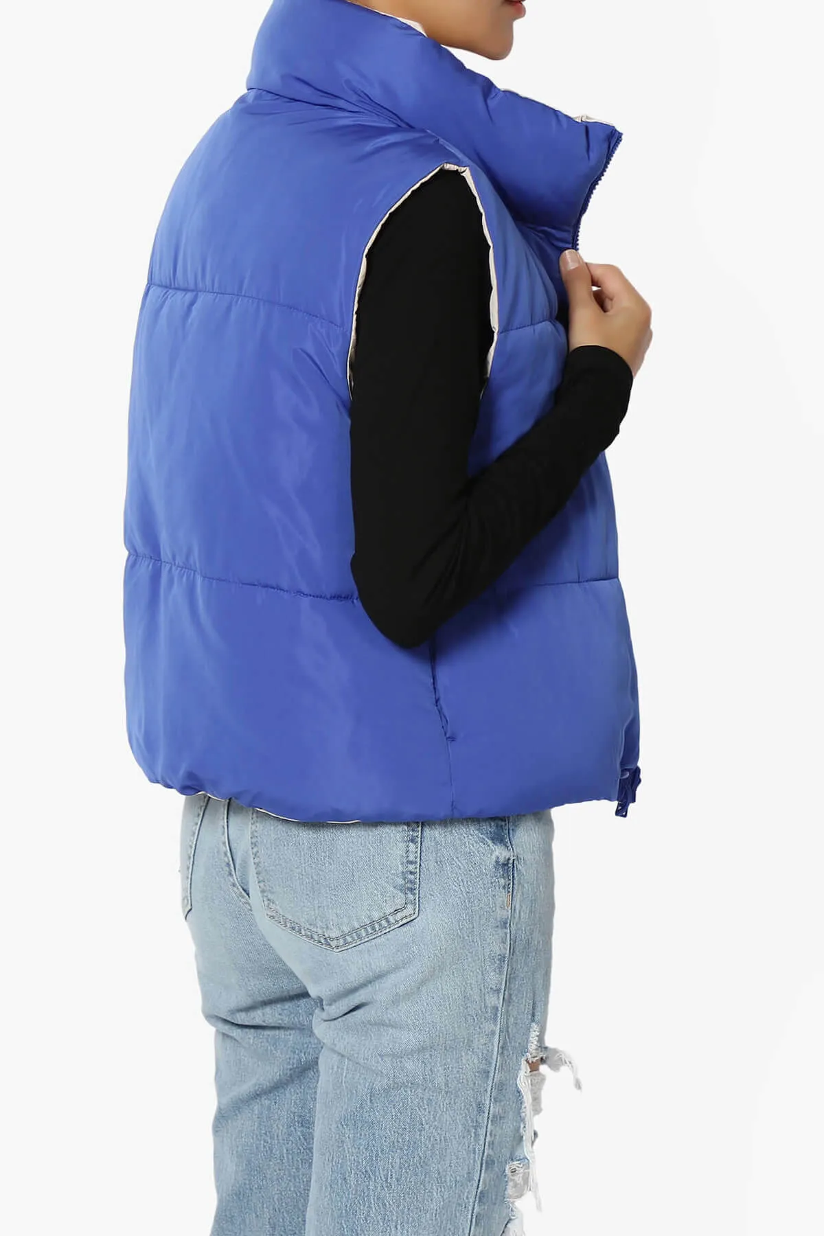 Legaci Reversible Puffer Vest