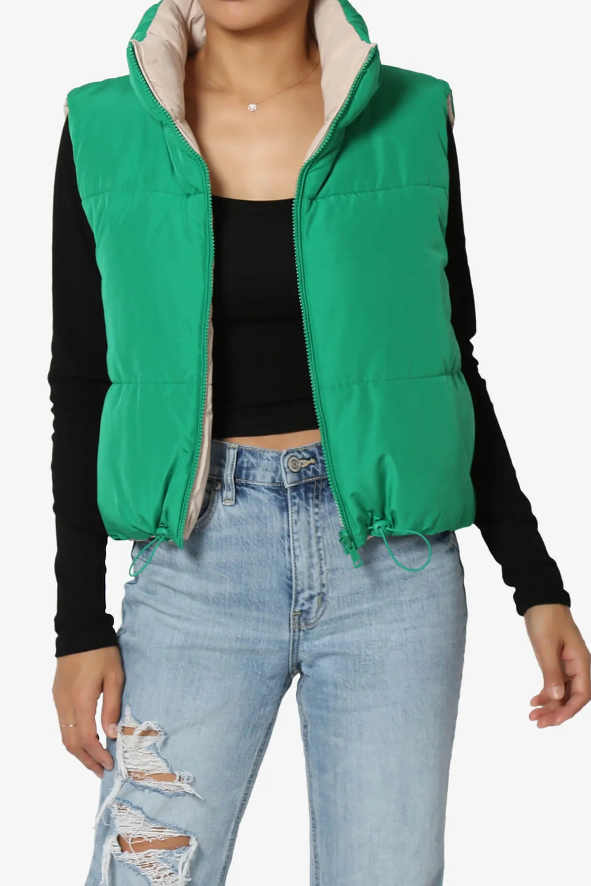 Legaci Reversible Puffer Vest