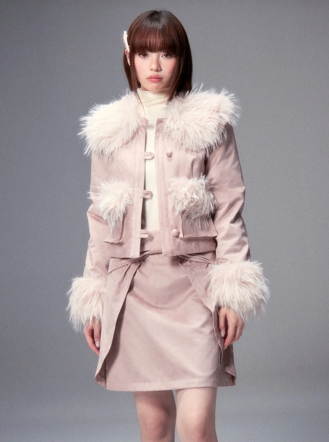 Long Fur Collar Sets