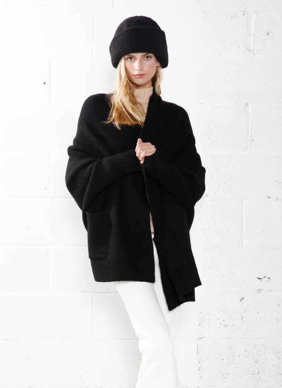 Look By M Shearling Crown Hat MH3131