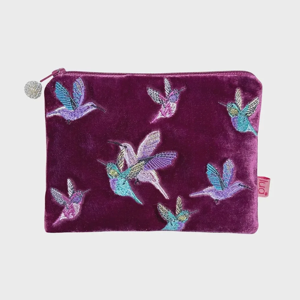 Lua Hummingbird Purse Plum