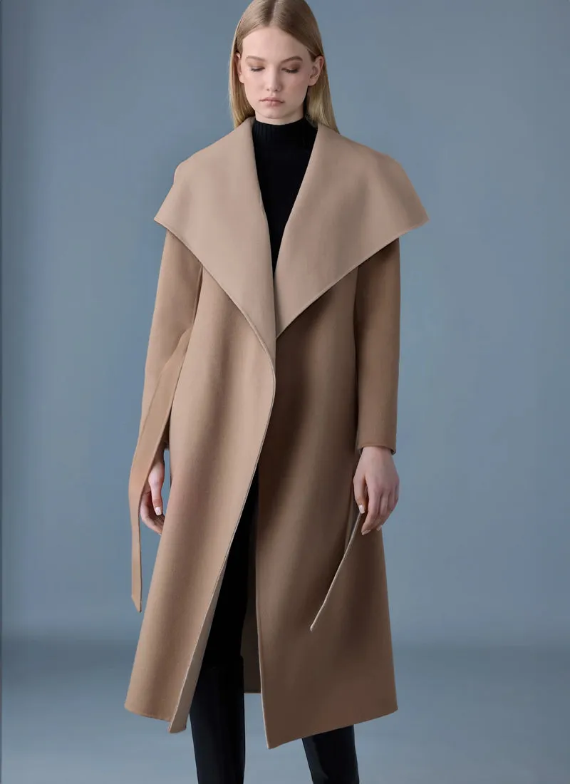 Mai Double-Face Belted Coat