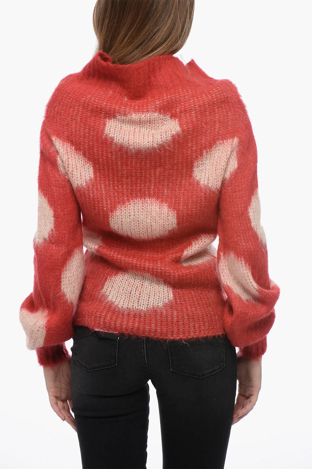 Marni Merino Wool-blended Sweater with Cuffs