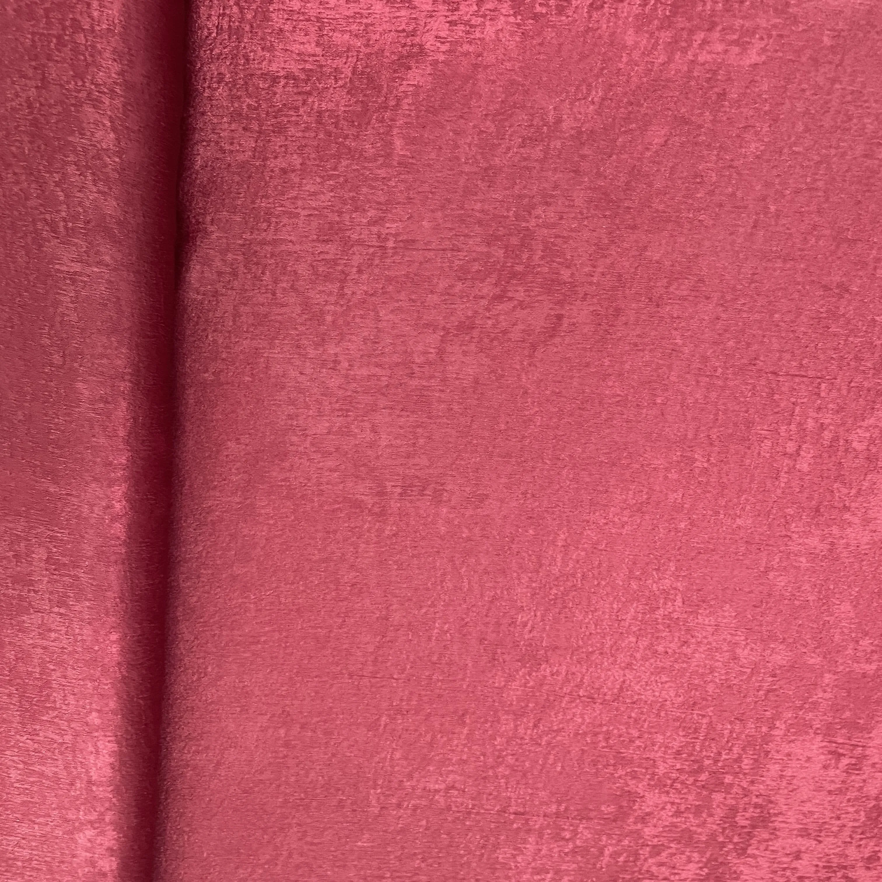 Maroon Solid Chanderi Velvet Fabric 18422