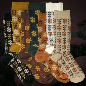 Mary Lou Socks – Cozy Knit Socks for Fall and Winter | Cute & Comfy Holiday Gift