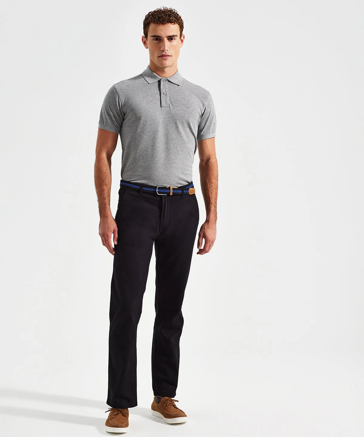 Mens Classic fit chinos | Slate