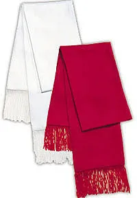 Men's Formal Scarf - Formal Scarves Available in White, Red and Black (White)