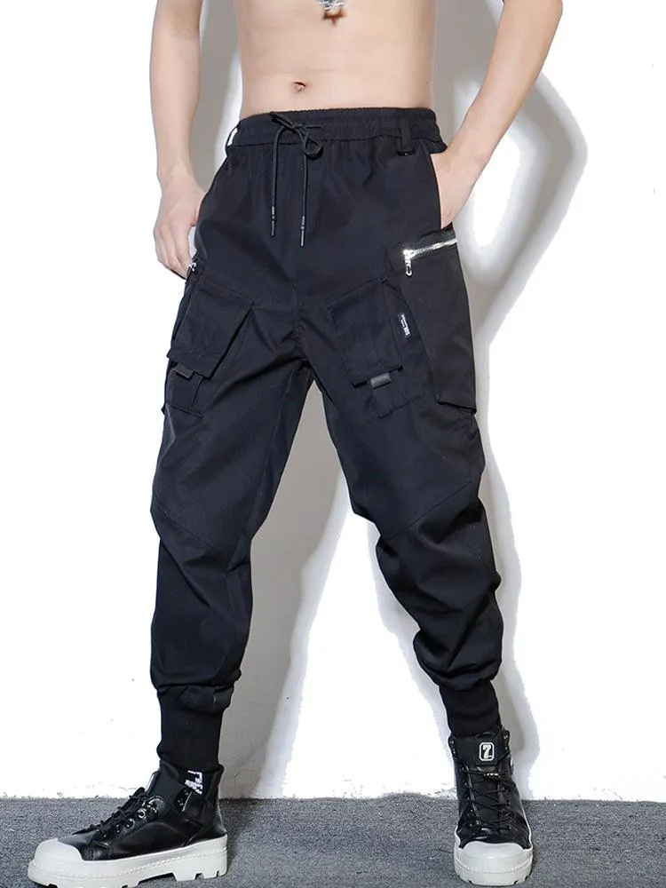 Men’s Multi-Pocket Functional Casual Pants - Loose Fit