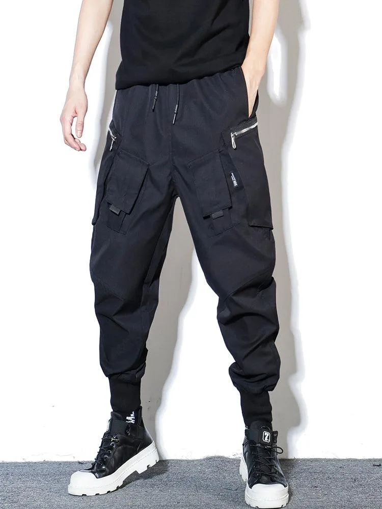 Men’s Multi-Pocket Functional Casual Pants - Loose Fit