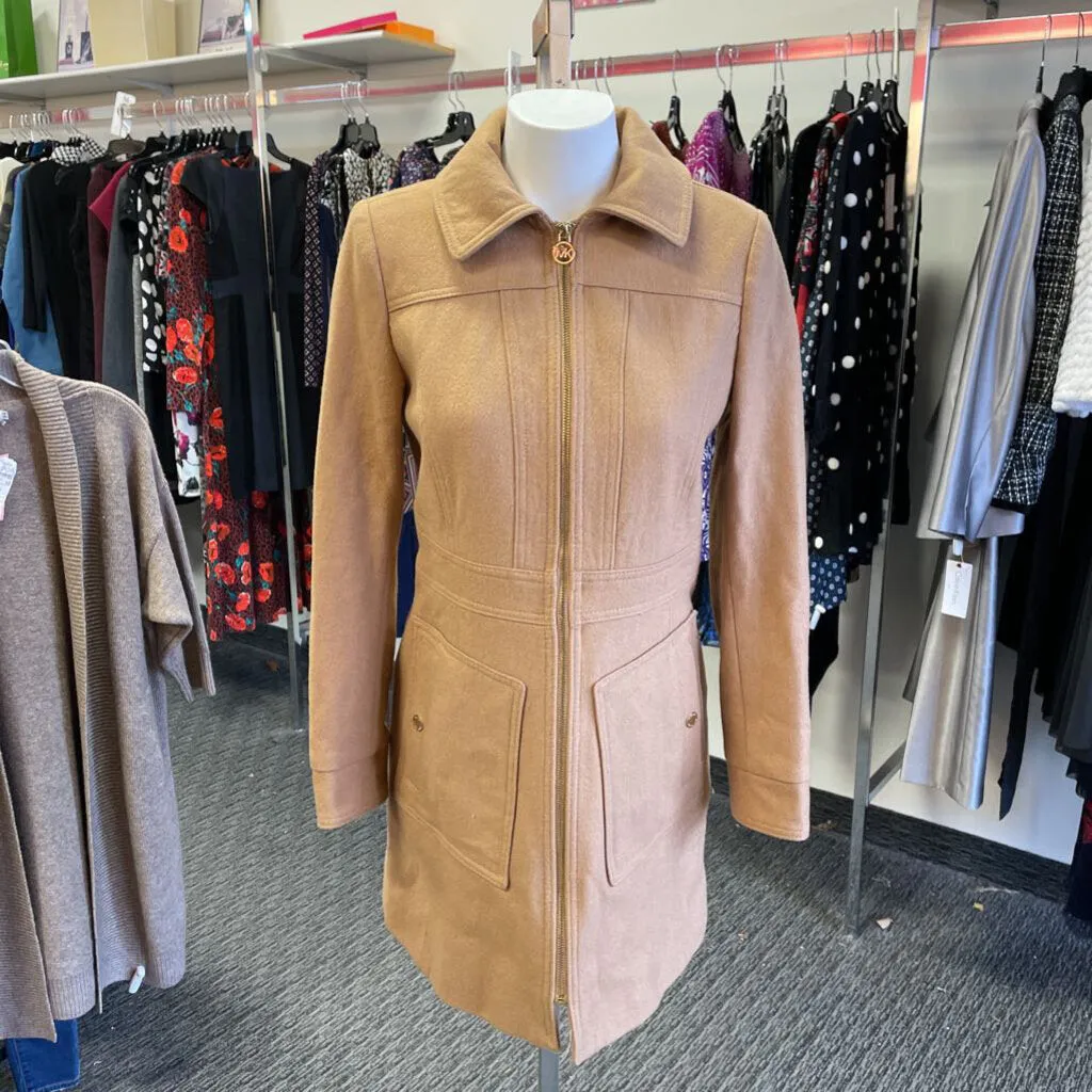 Michael Kors wool blend coat *Missing hood XS