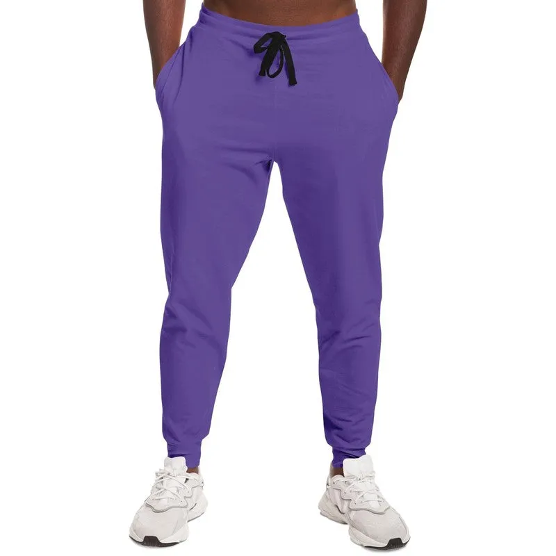 Midtone Violet Joggers | Unisex | with PLUS sizes | C70M80Y0K0