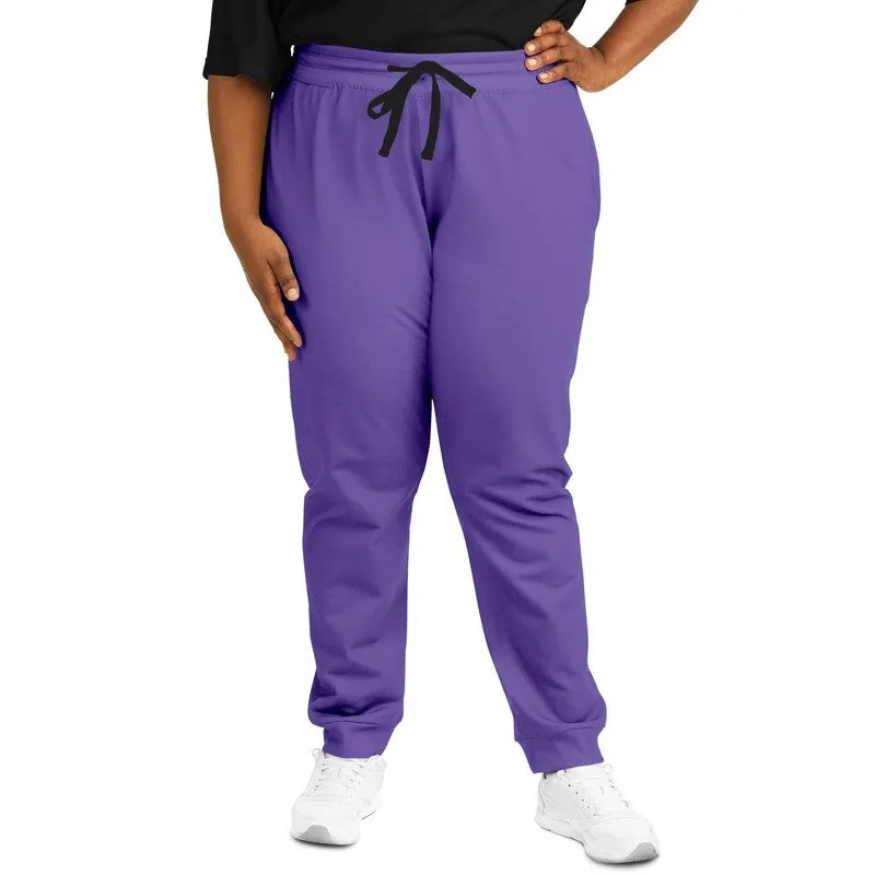 Midtone Violet Joggers | Unisex | with PLUS sizes | C70M80Y0K0