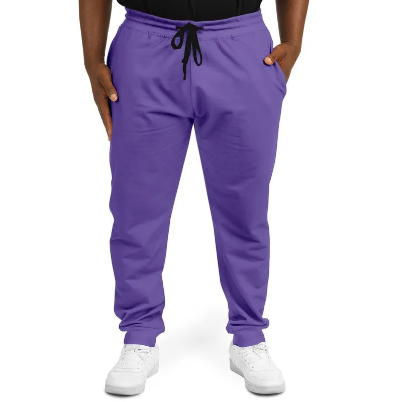 Midtone Violet Joggers | Unisex | with PLUS sizes | C70M80Y0K0