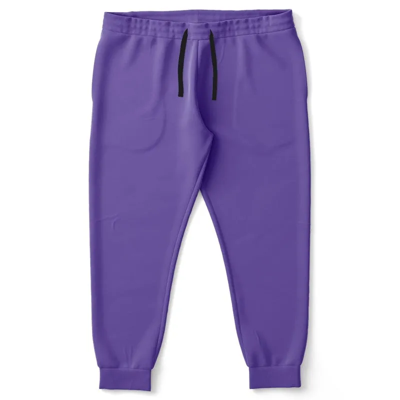 Midtone Violet Joggers | Unisex | with PLUS sizes | C70M80Y0K0