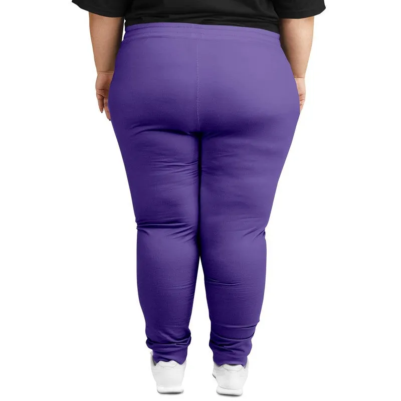 Midtone Violet Joggers | Unisex | with PLUS sizes | C70M80Y0K0