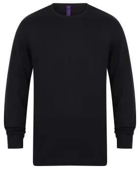 Navy - Crew neck jumper