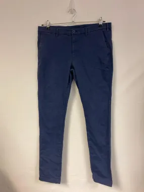 Navy slim leg chinos, Uniqlo, Size 18, 36W