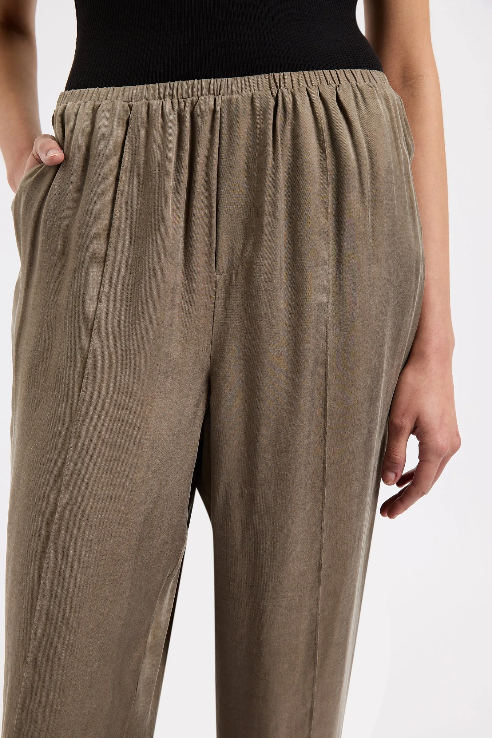 Nude Lucy - Seshni Tencel Pant (Chestnut)