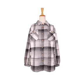 Obsidian Plaid Shacket