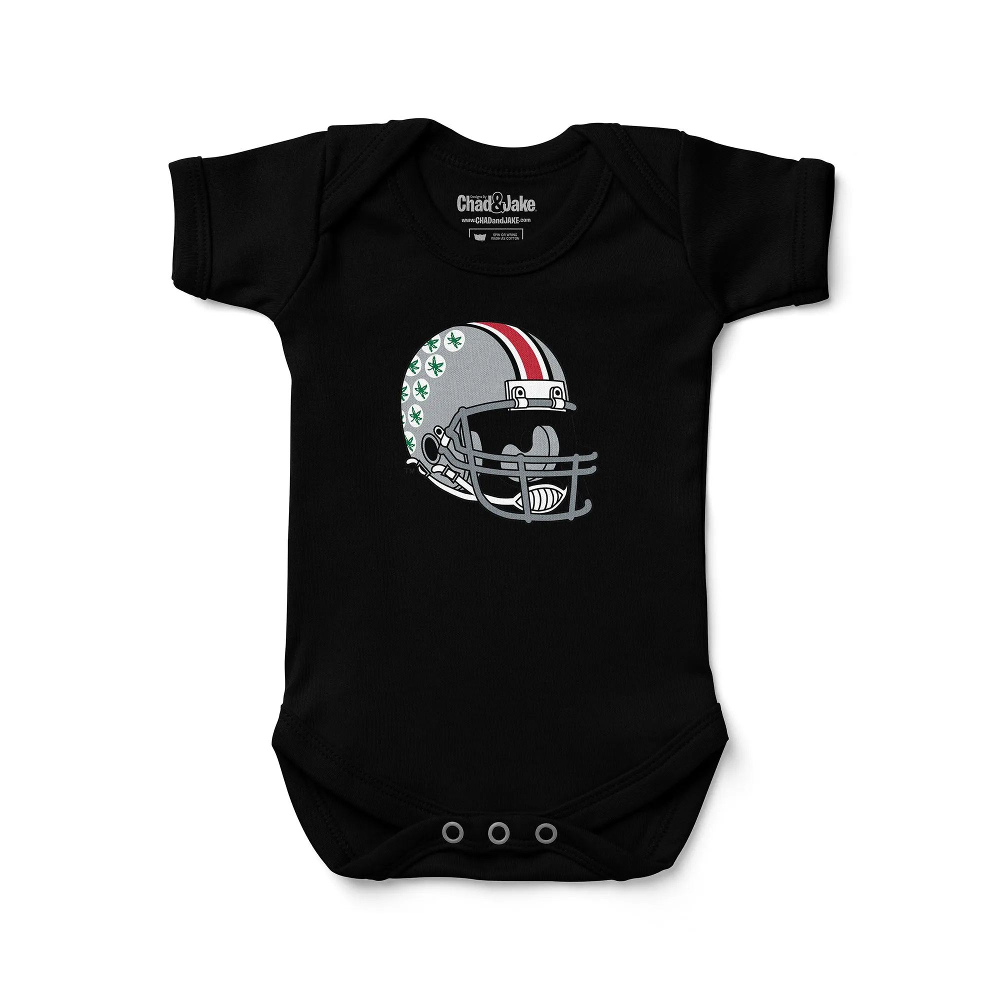 Ohio State Buckeyes Helmet Bodysuit