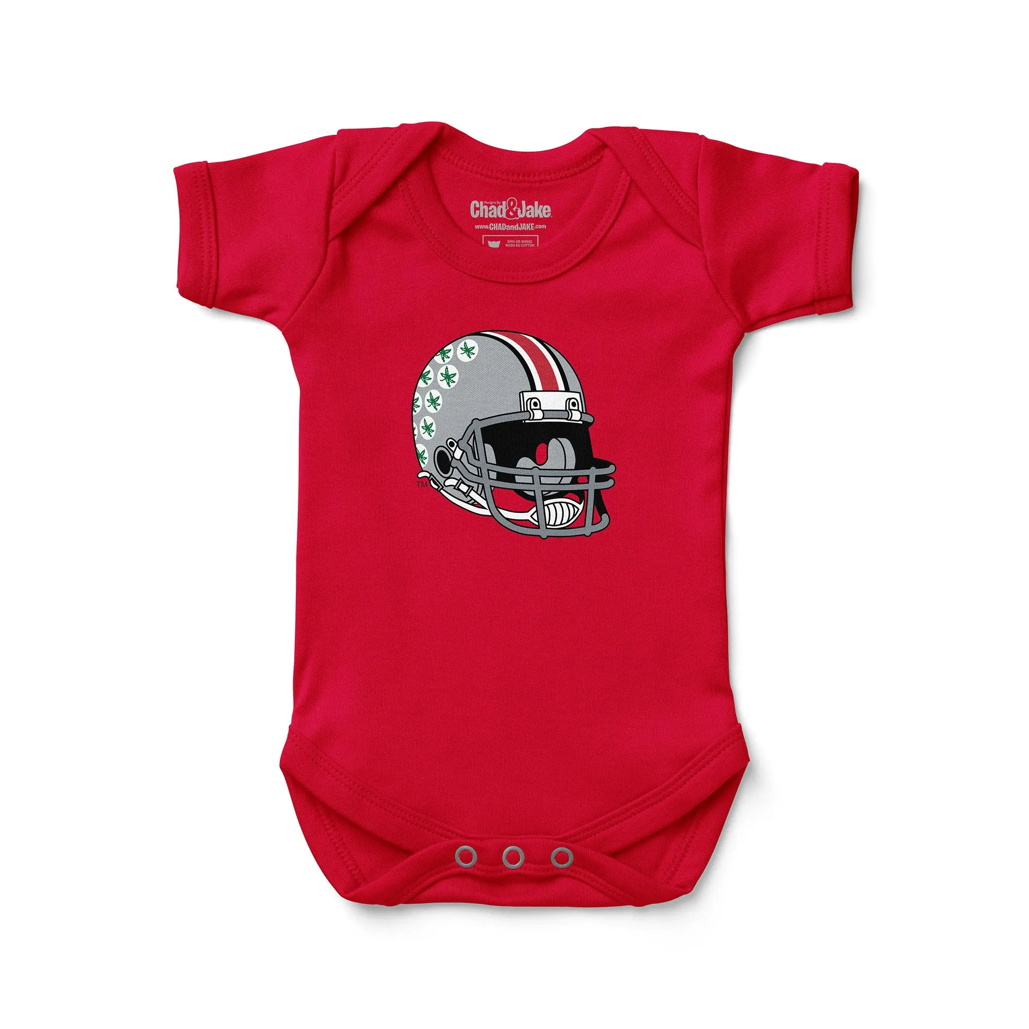 Ohio State Buckeyes Helmet Bodysuit