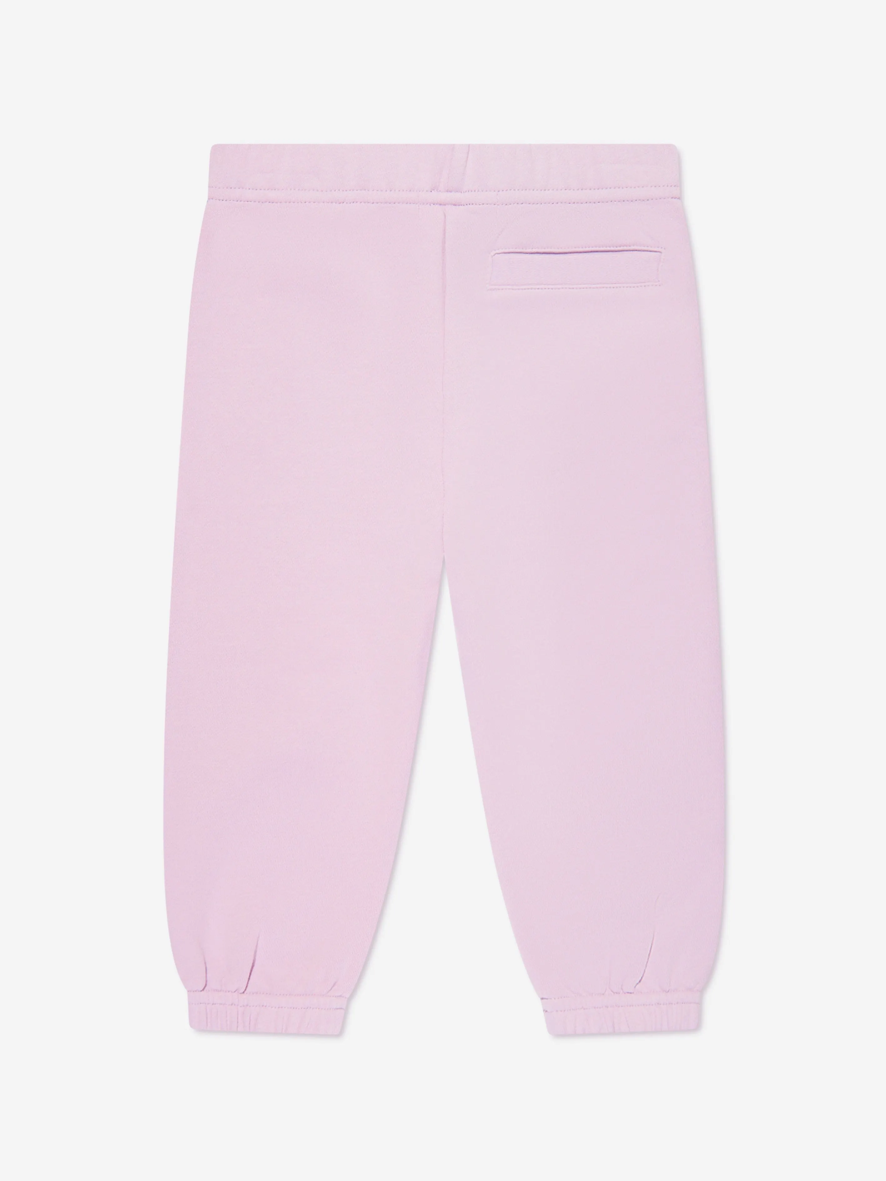 Palm Angels Baby Girls Curved Logo Joggers in Purple