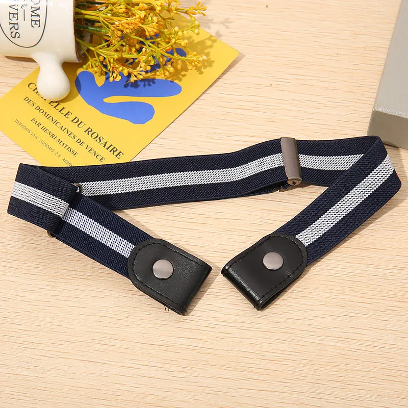 Pant Belt Seamless Lazy Belt Versatile Elastic Jeans Belt Decoration