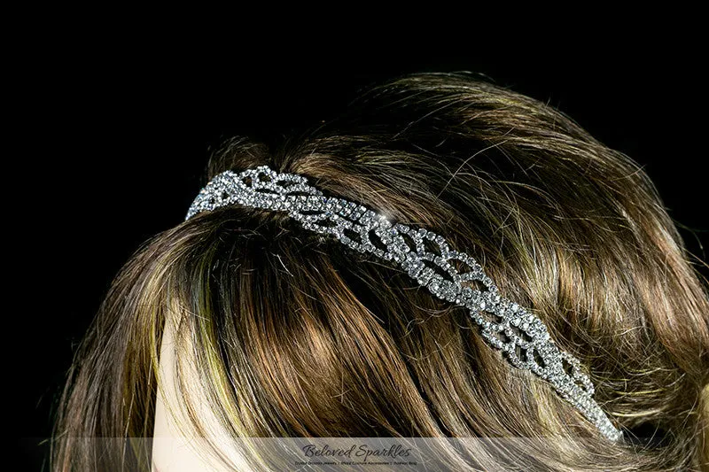 Panya Flower Petal Headband | Rhinestone