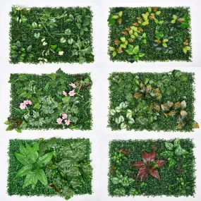 Plastic Imitate Leaves Lawn Simulation Plant Wall Decorative Background Lawn Milanjia Accessories Plant Wall