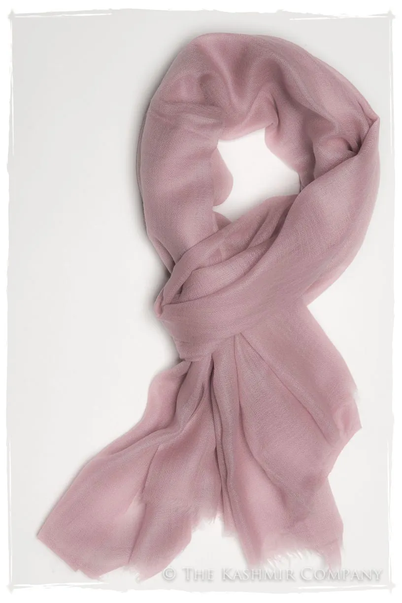 Potpourri Pink Cashmere Scarf