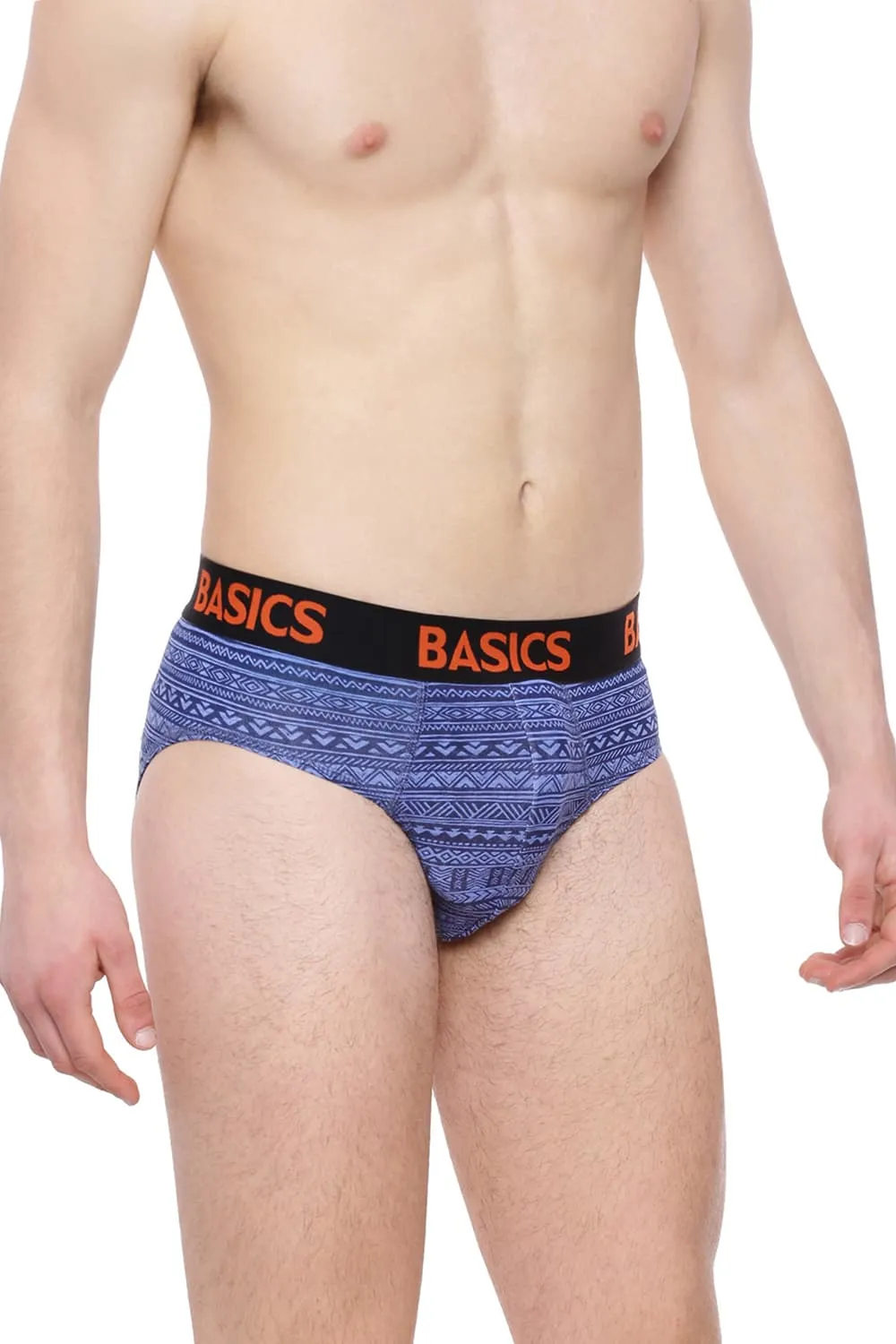 Printed Stretchable Fashion Brief