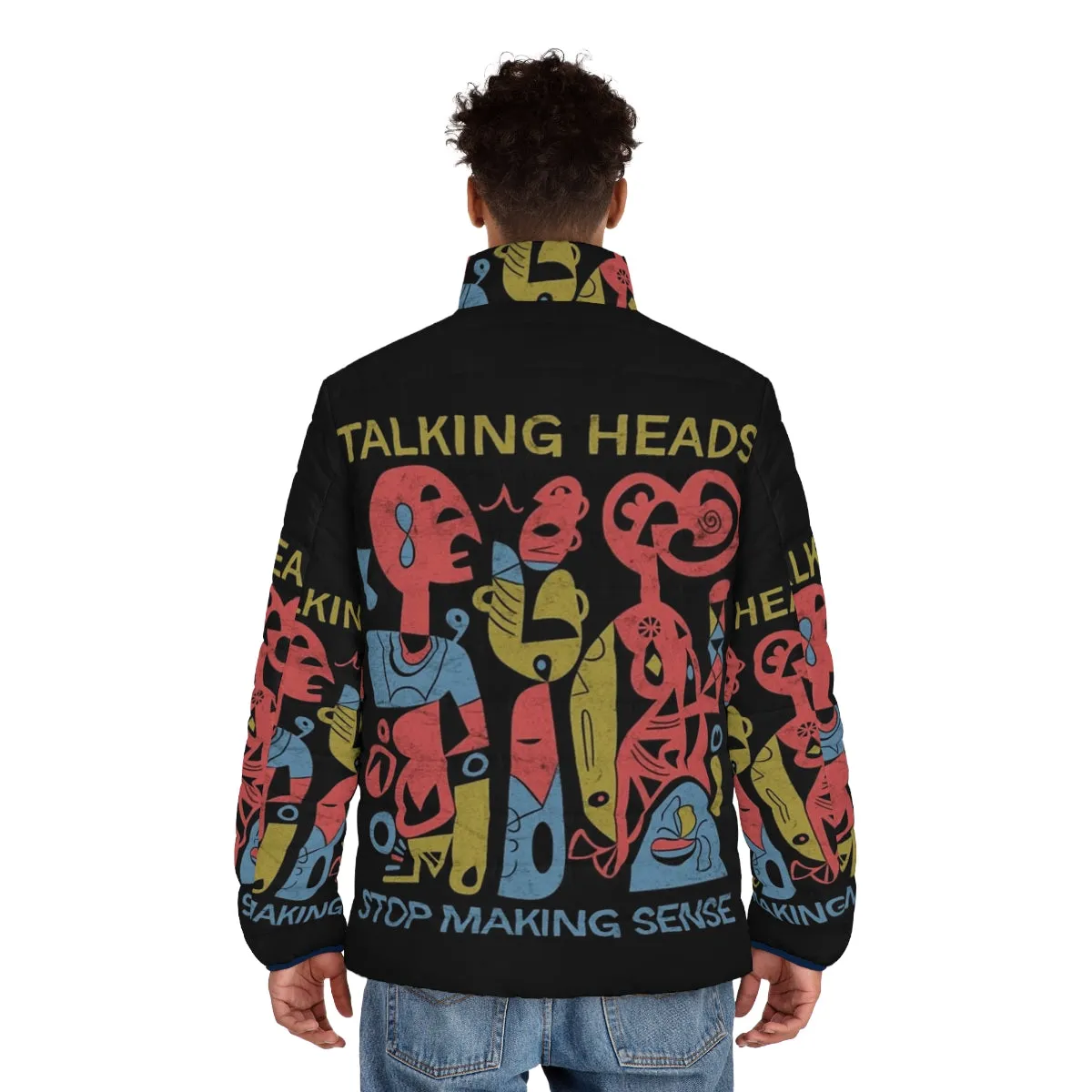 "Stop Making Sense" Talking Heads Inspired Puffer Jacket