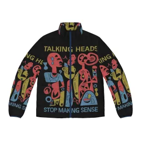 "Stop Making Sense" Talking Heads Inspired Puffer Jacket